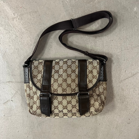 Gucci Messenger Bag Small Size Brown