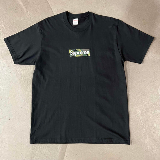 Tee Shirt Supreme Box logo Camo