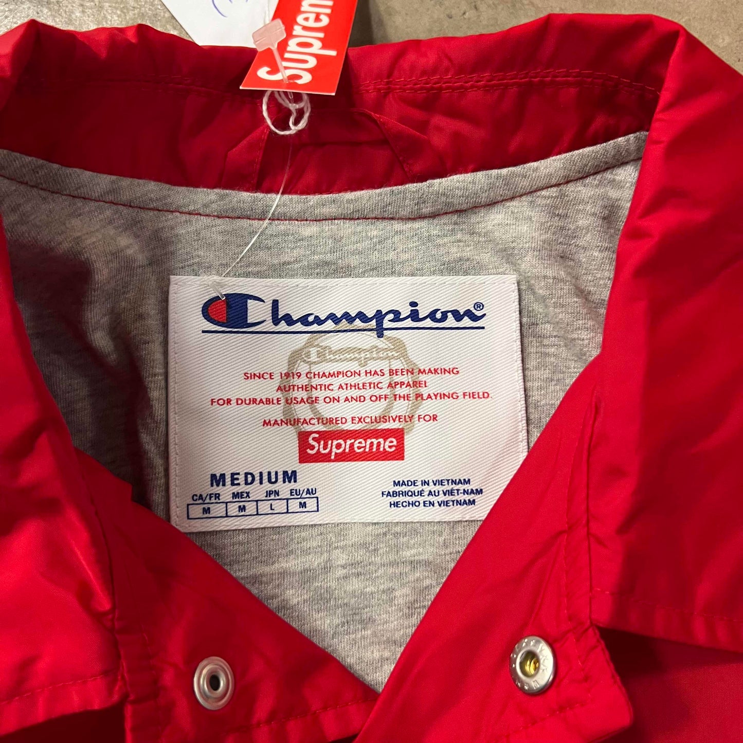 Jacket Supreme x Champion SS24 M