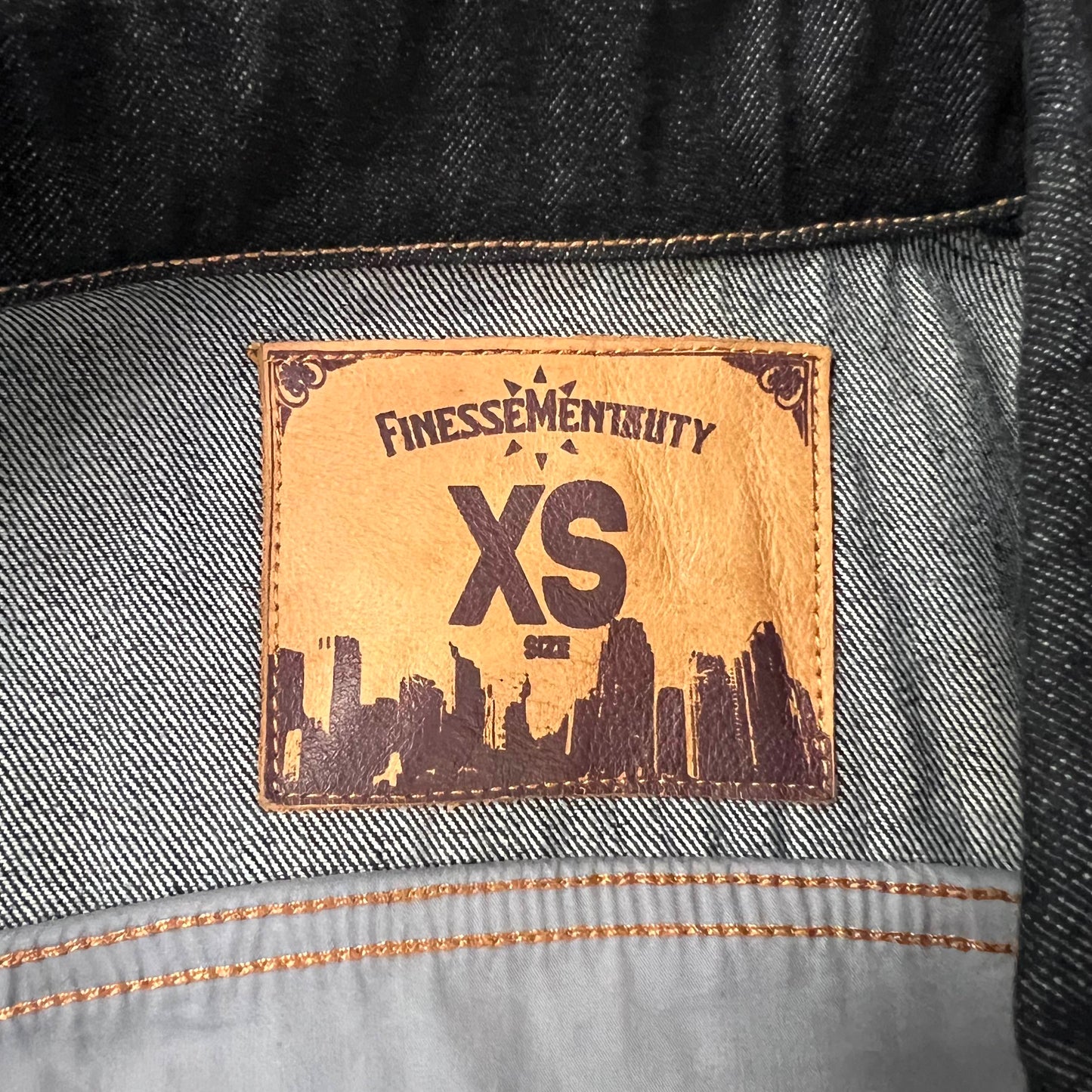 Jacket Jean Finesse Mentality