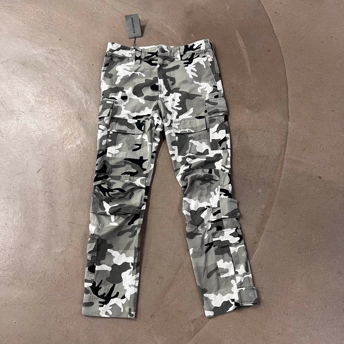 Cargo Balenciaga Camo