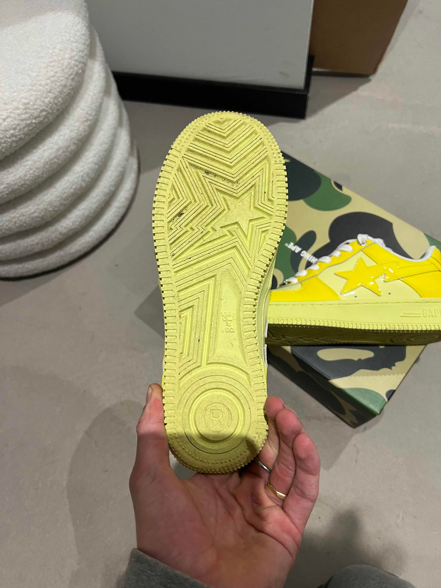 Bapesta Yellow 38