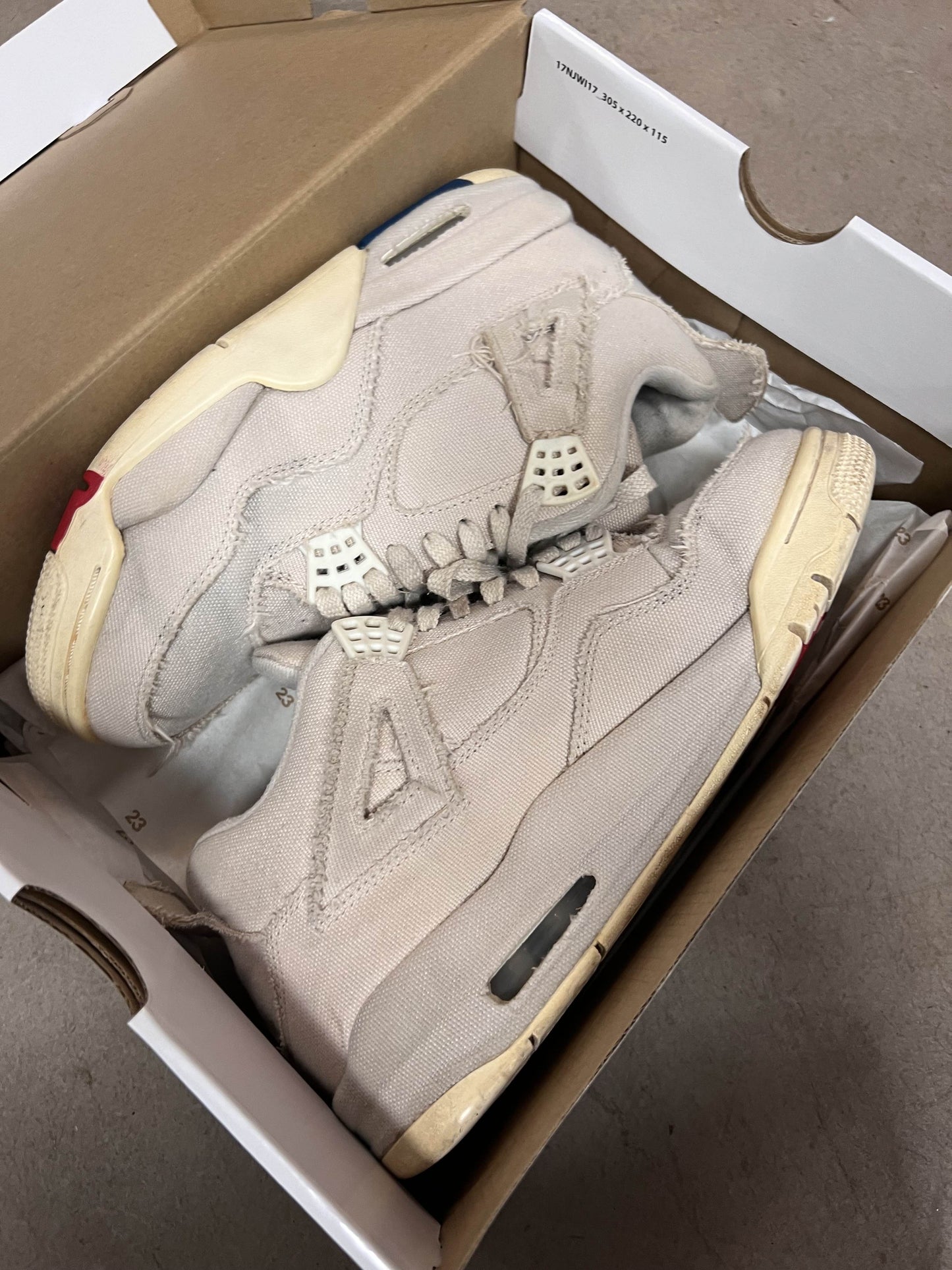 Jordan IV Blank Canvas 39