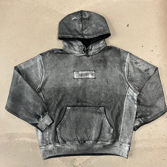 Hoodie Box Logo Supreme x Maison Margiela