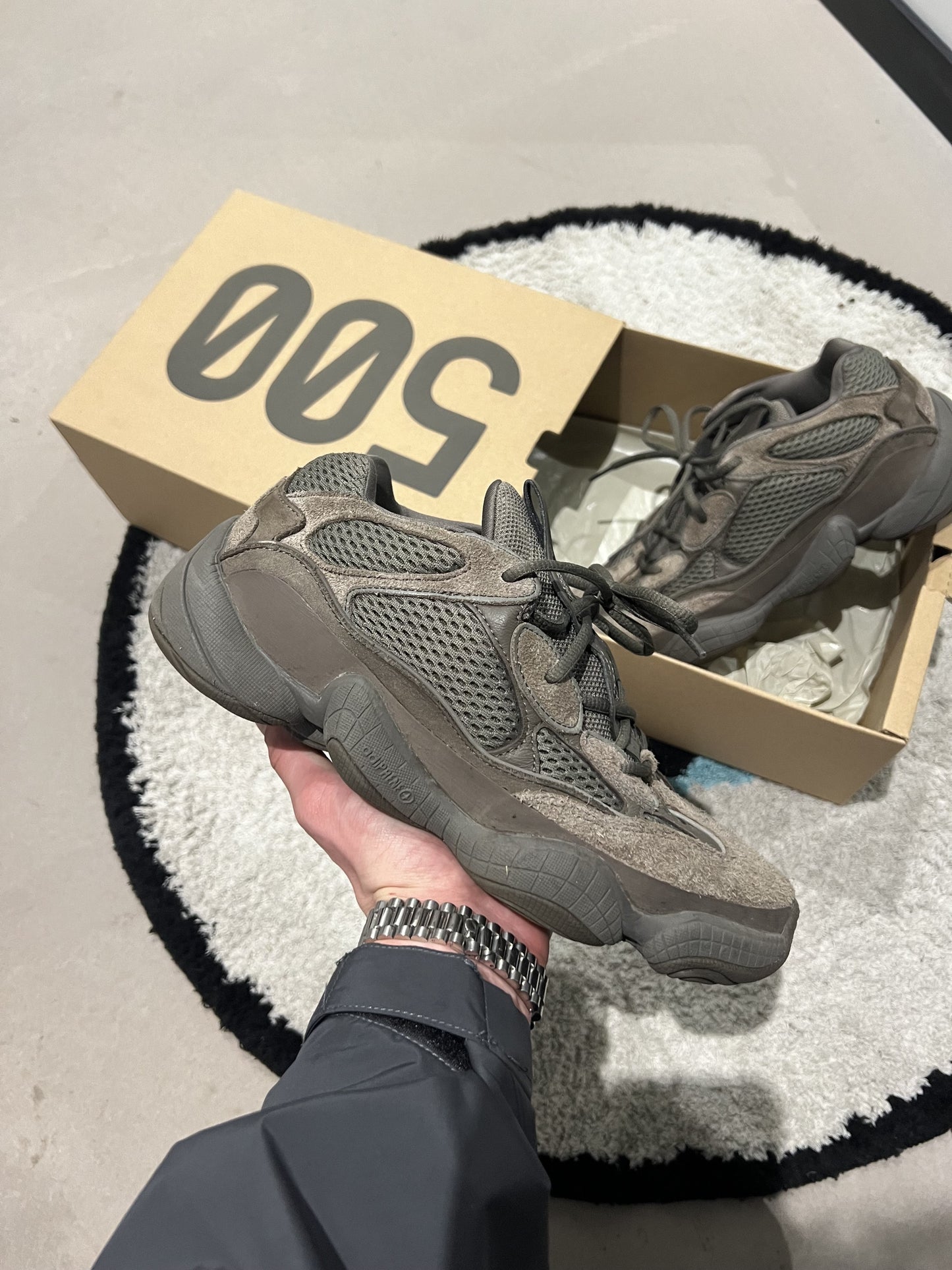 Yeezy 500 Clay Brown 42