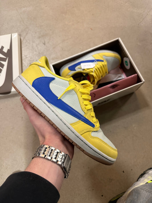 Jordan 1 Low Travis Canary 40