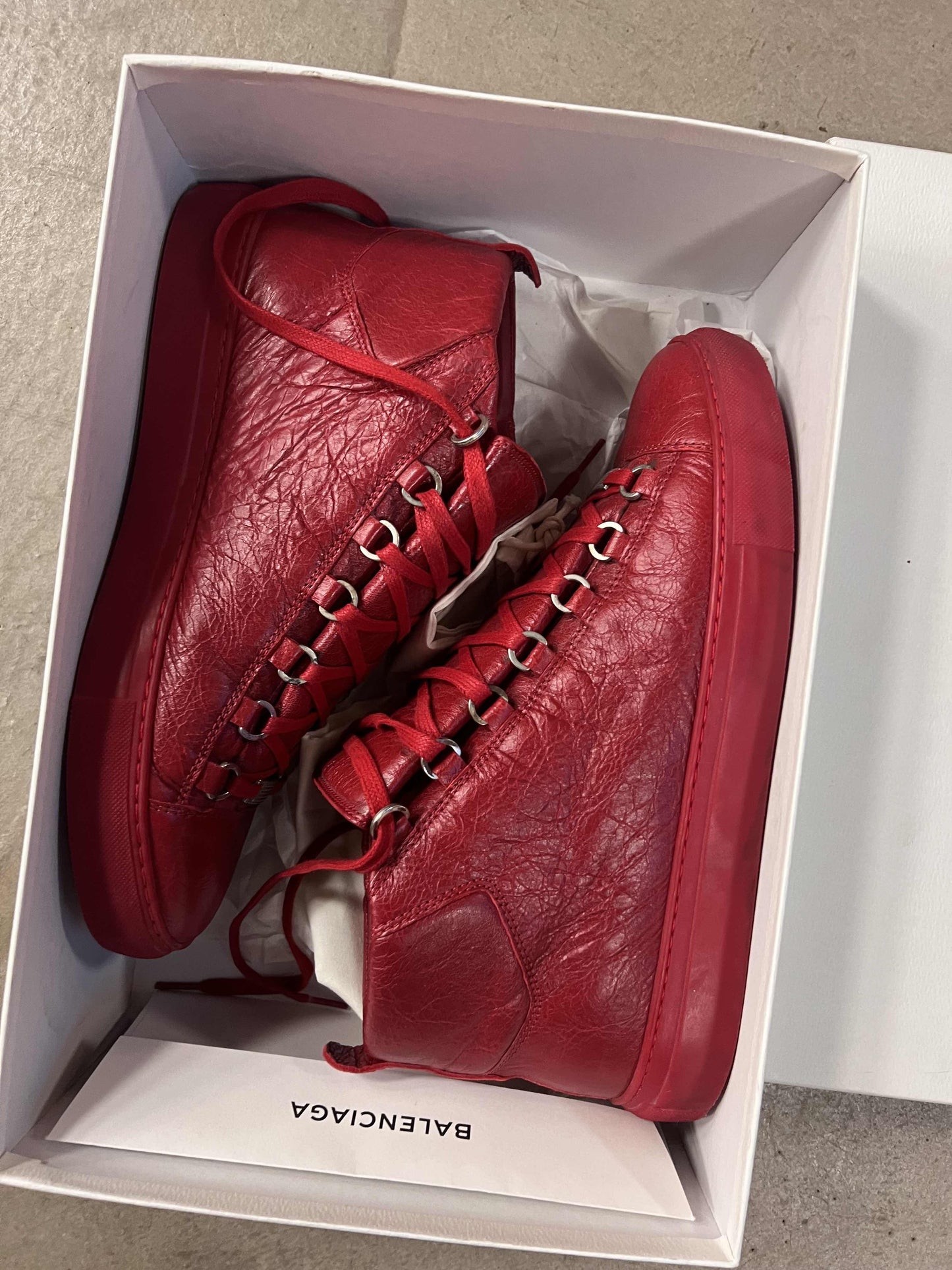 Balenciaga Arena Red 42