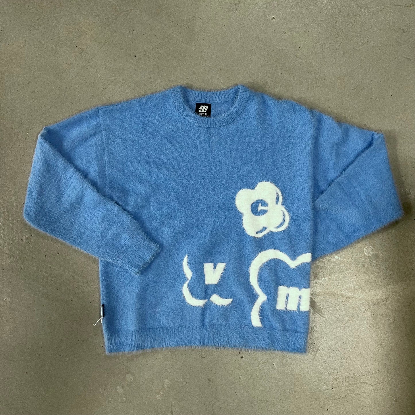 Crewneck Movoc Mohair Blue