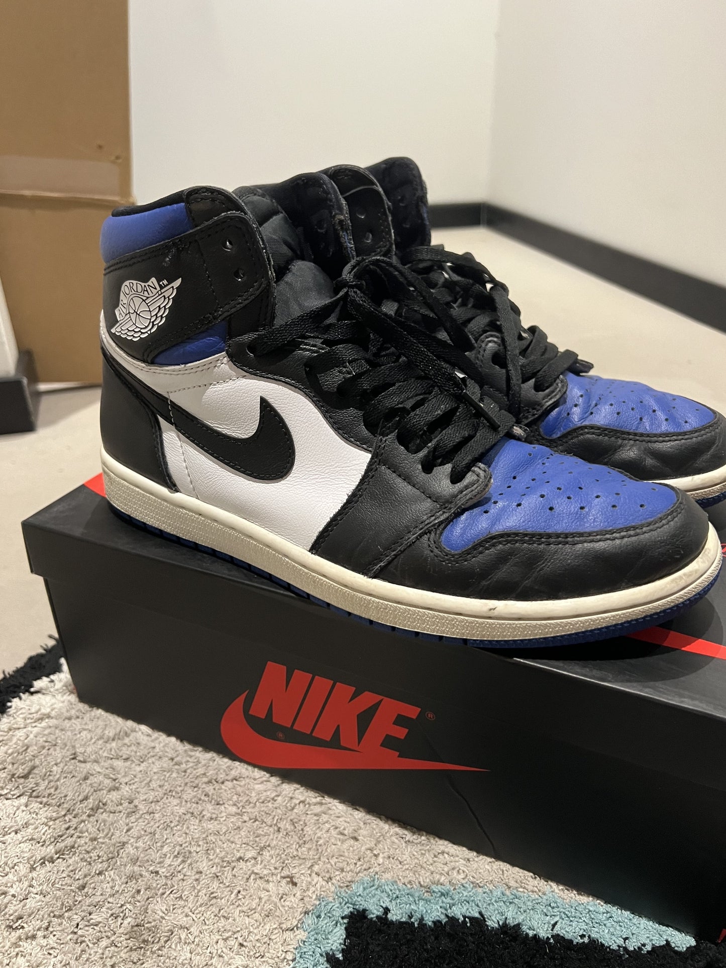 Jordan 1 High Royal Toe