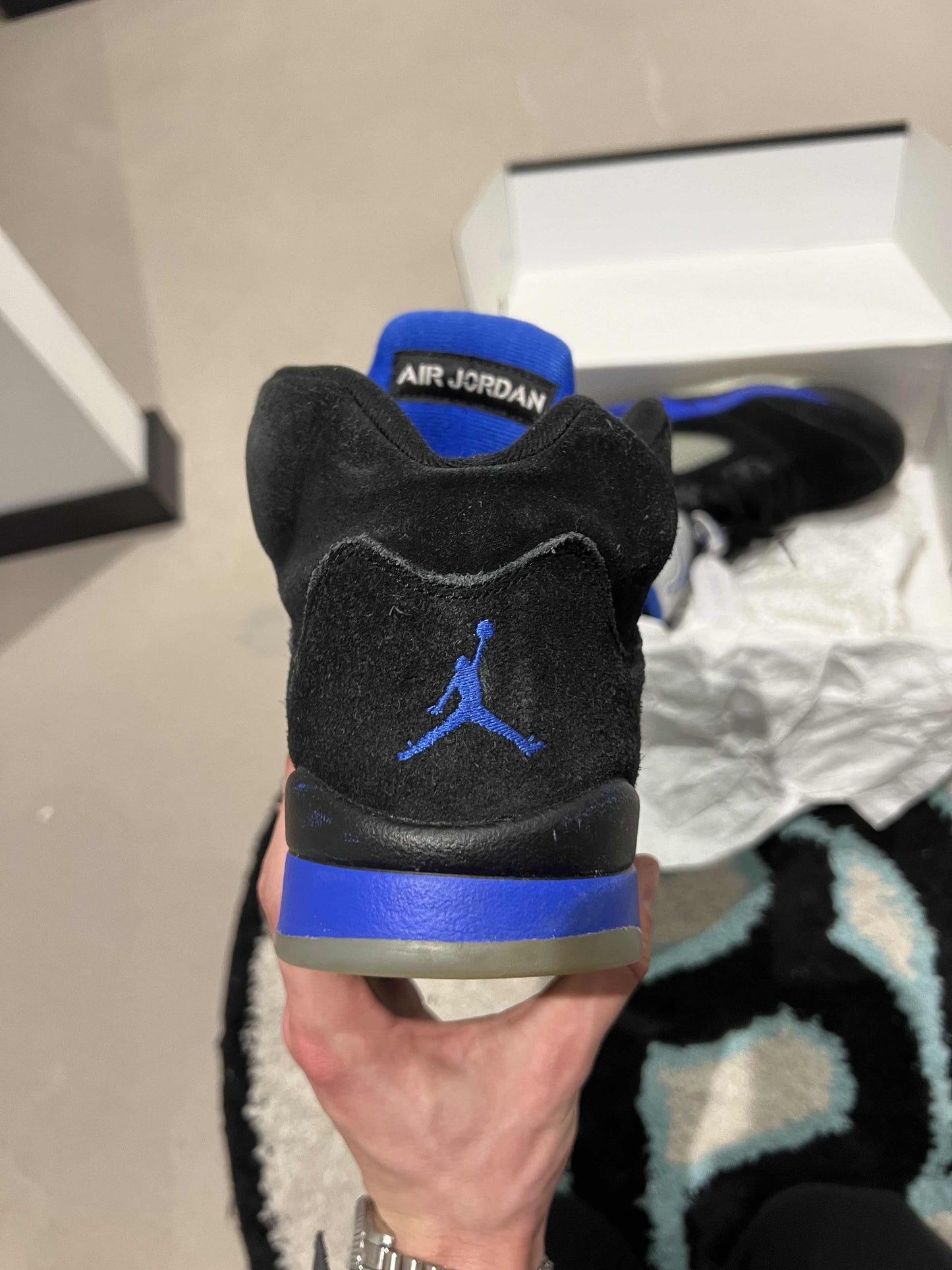 Jordan 5 Racer Blue 45