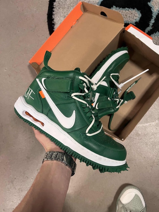 Air Force One High Off White Pine Green 43