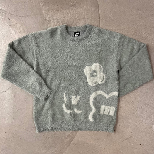 Crewneck Movoc Mohair Grey