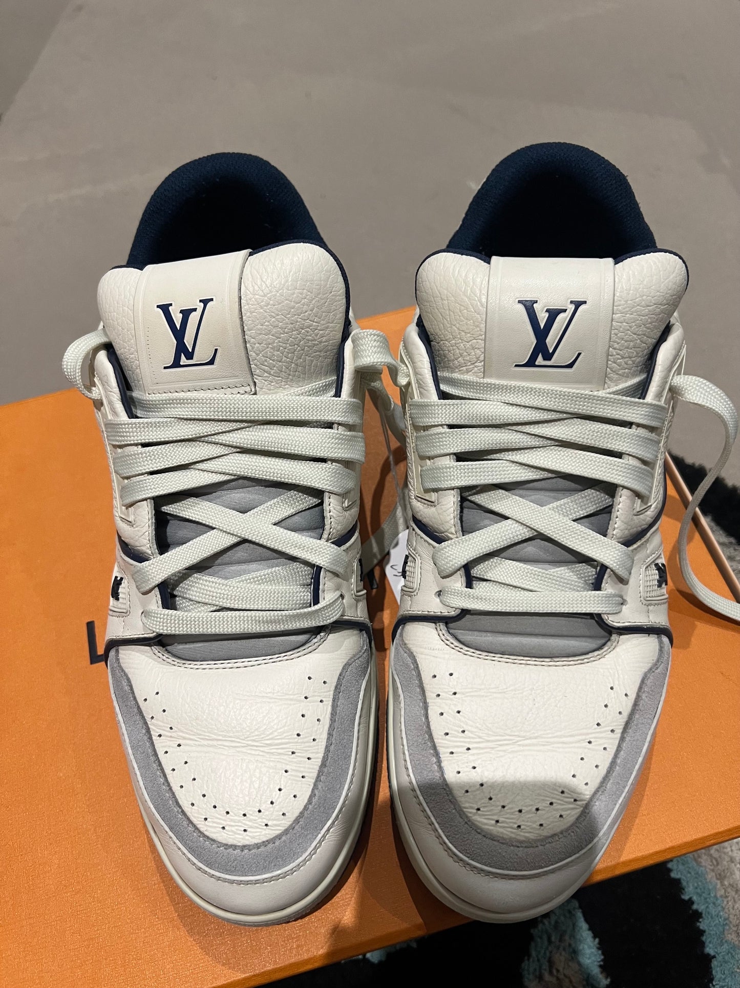 Louis Vuitton Trainer Blue/White 41