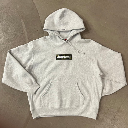 Hoodie Box Logo Supreme Camo M