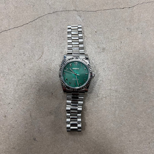 Seiko Mod Arabic Dial Green