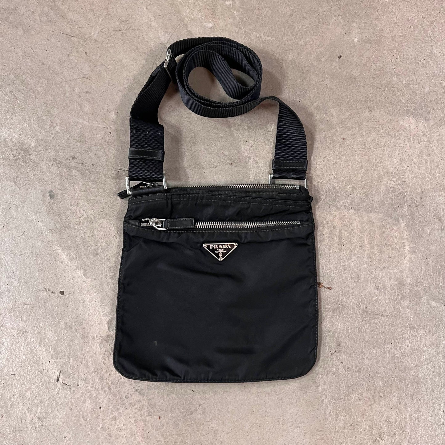 Prada Vintage Mini Flat Bag