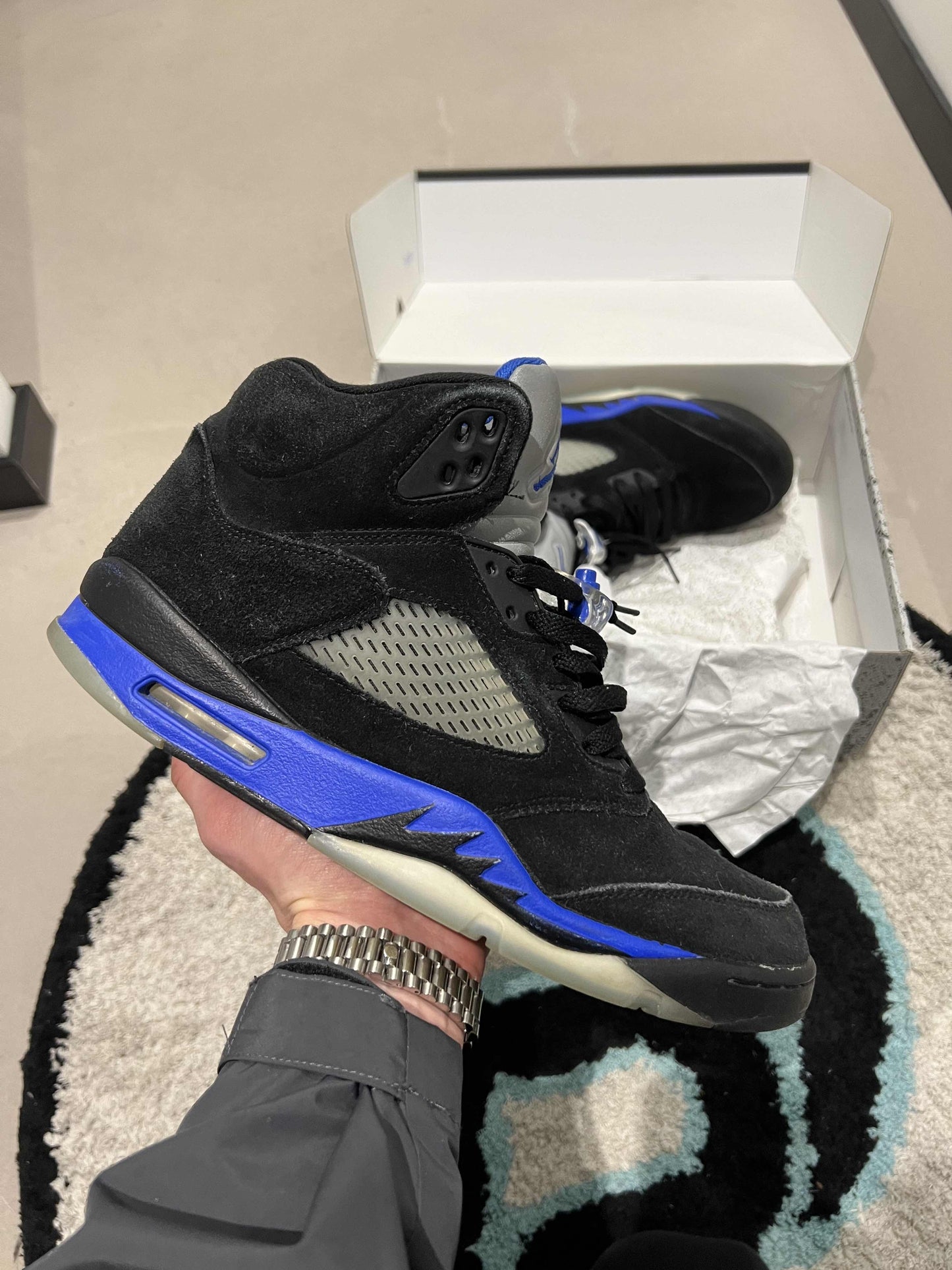 Jordan 5 Racer Blue 45