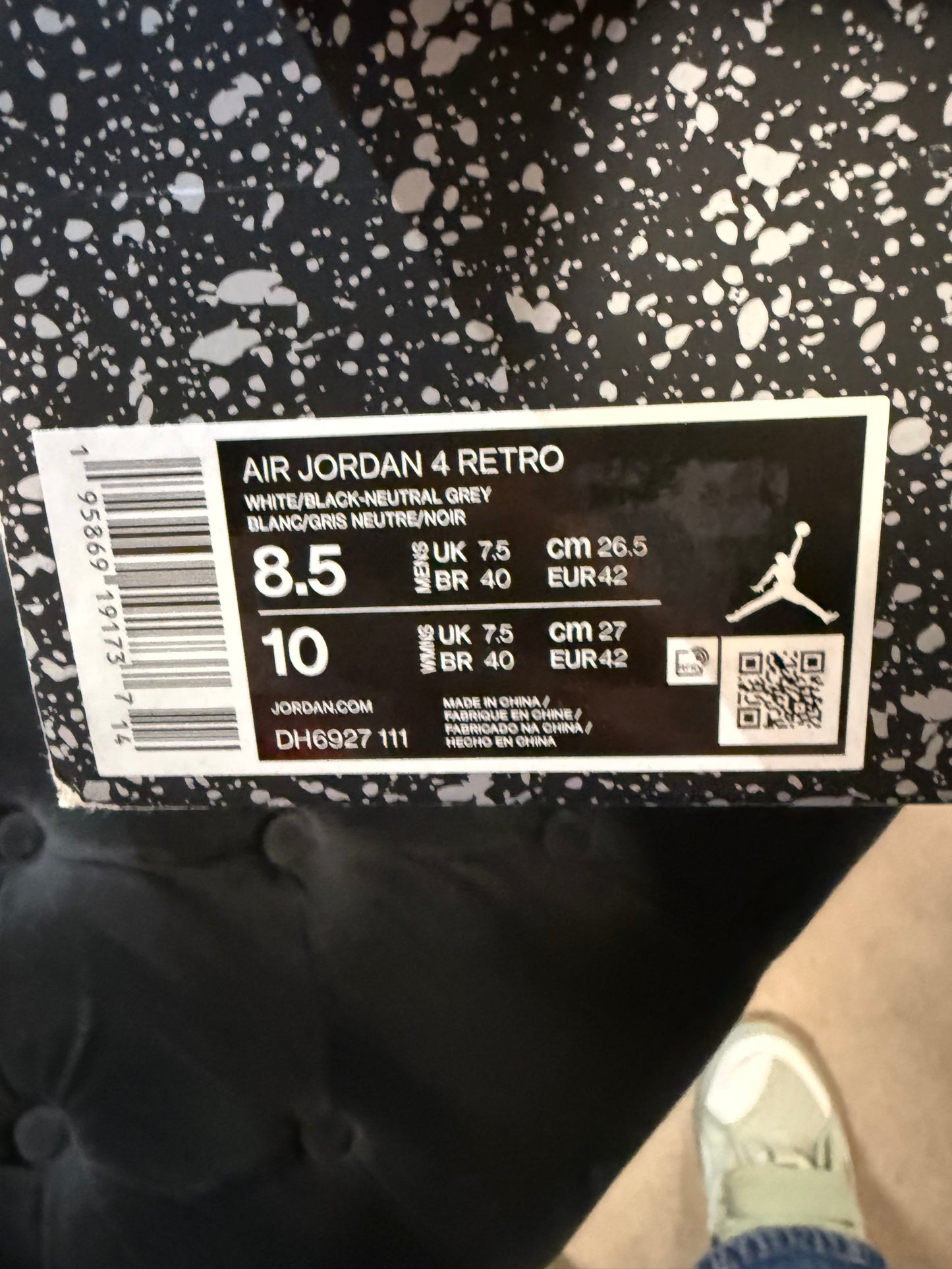 Jordan 4 Military Black 42