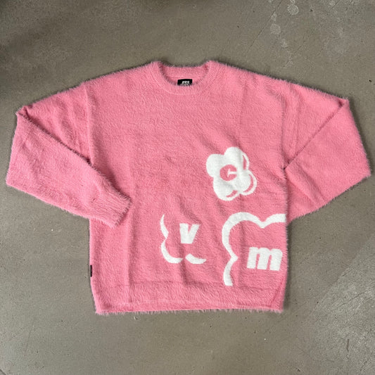 Crewneck Movoc Mohair Pink