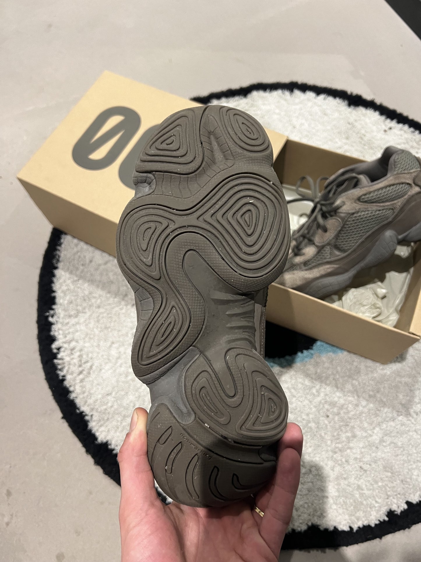 Yeezy 500 Clay Brown 42