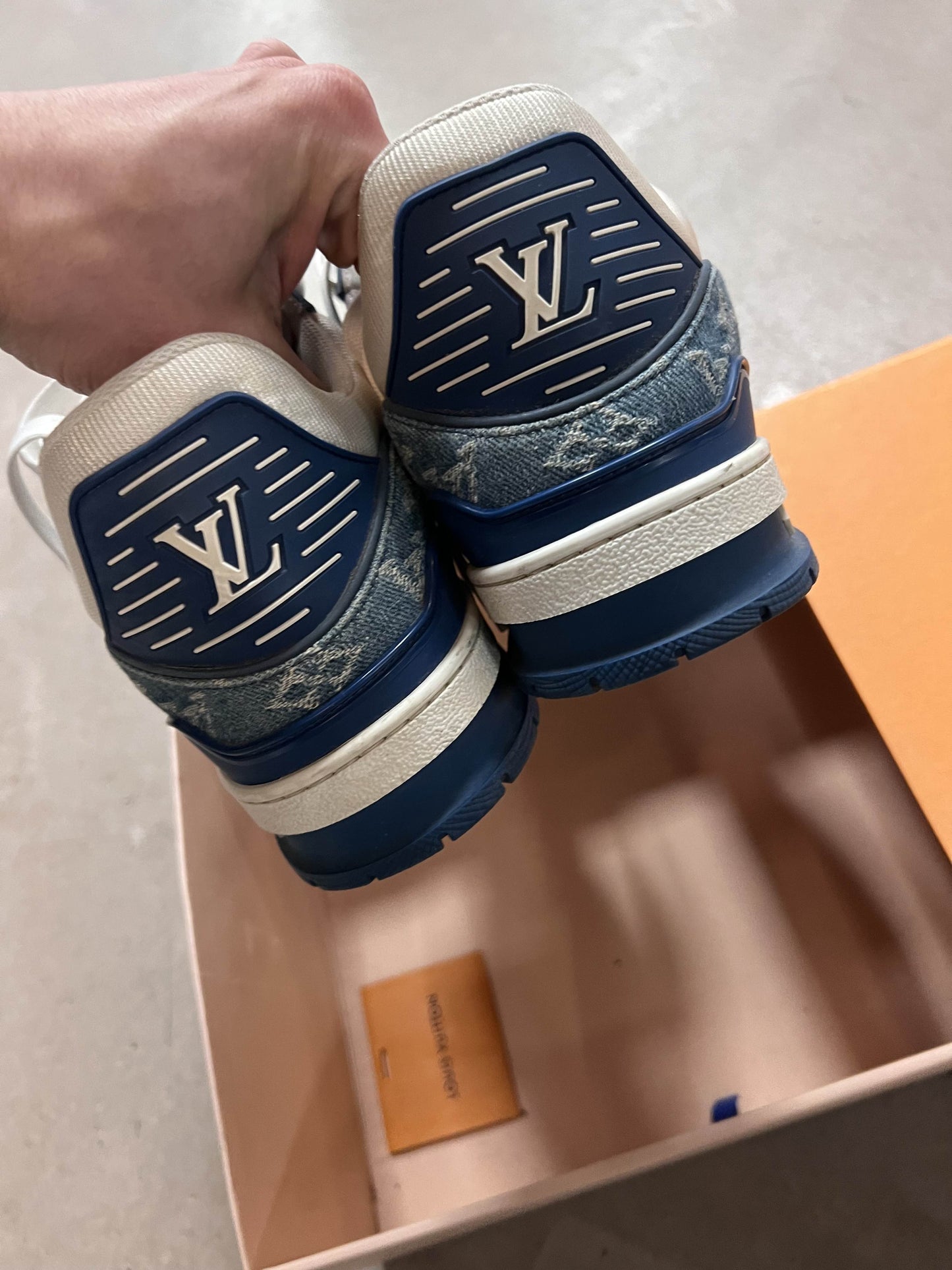 Louis Vuitton Trainer Denim 42,5