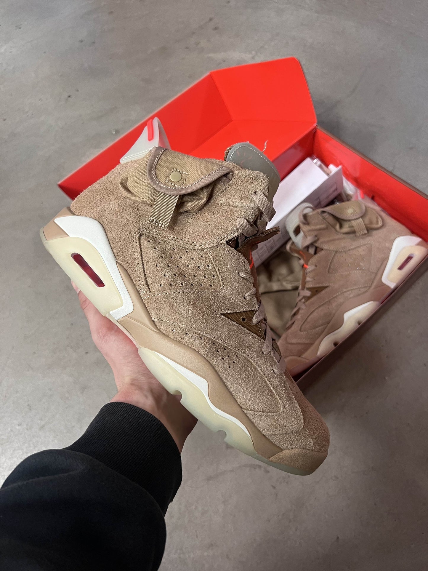 Jordan 6 Travis Scott 44,5