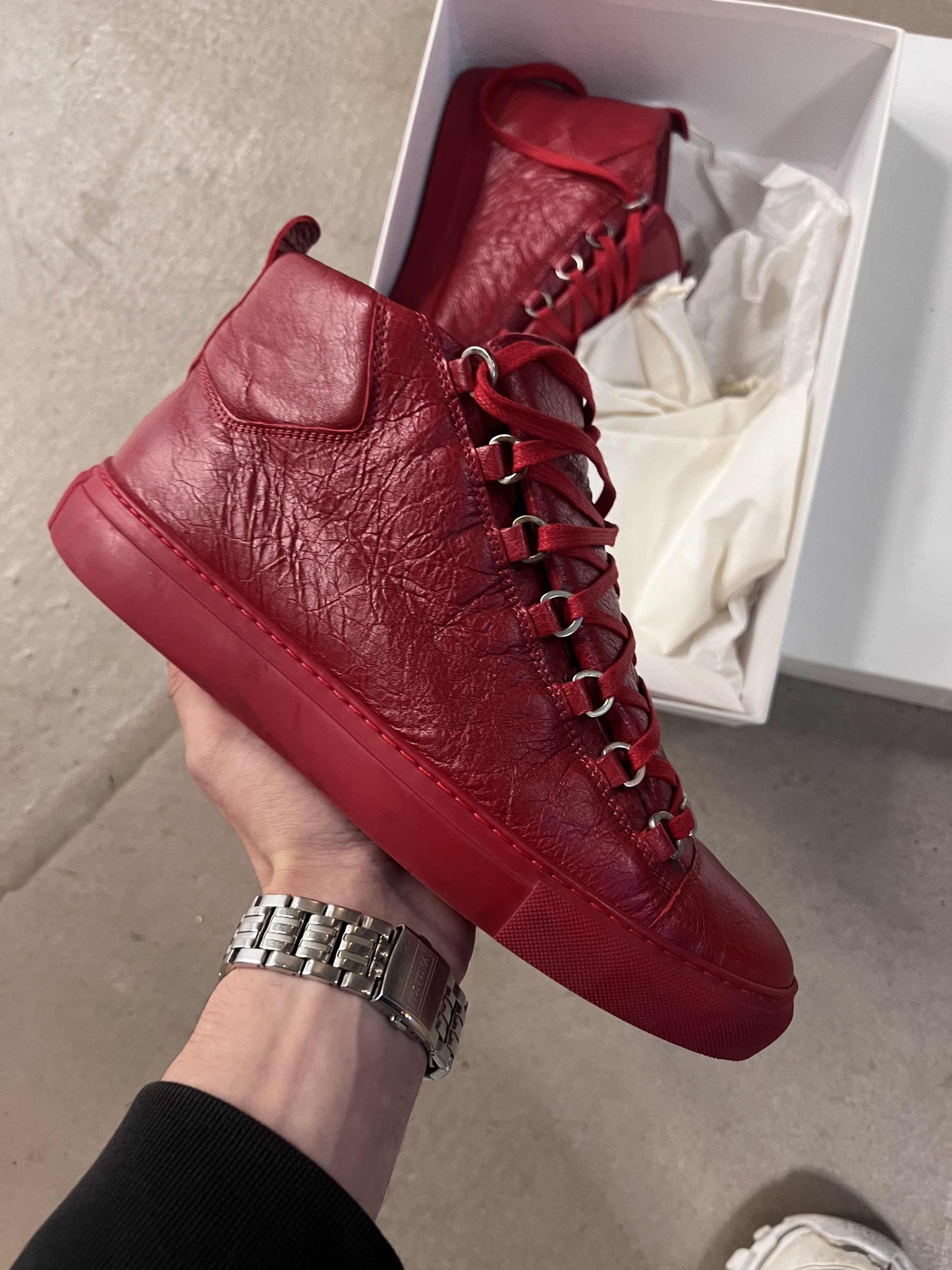 Balenciaga Arena Red 42