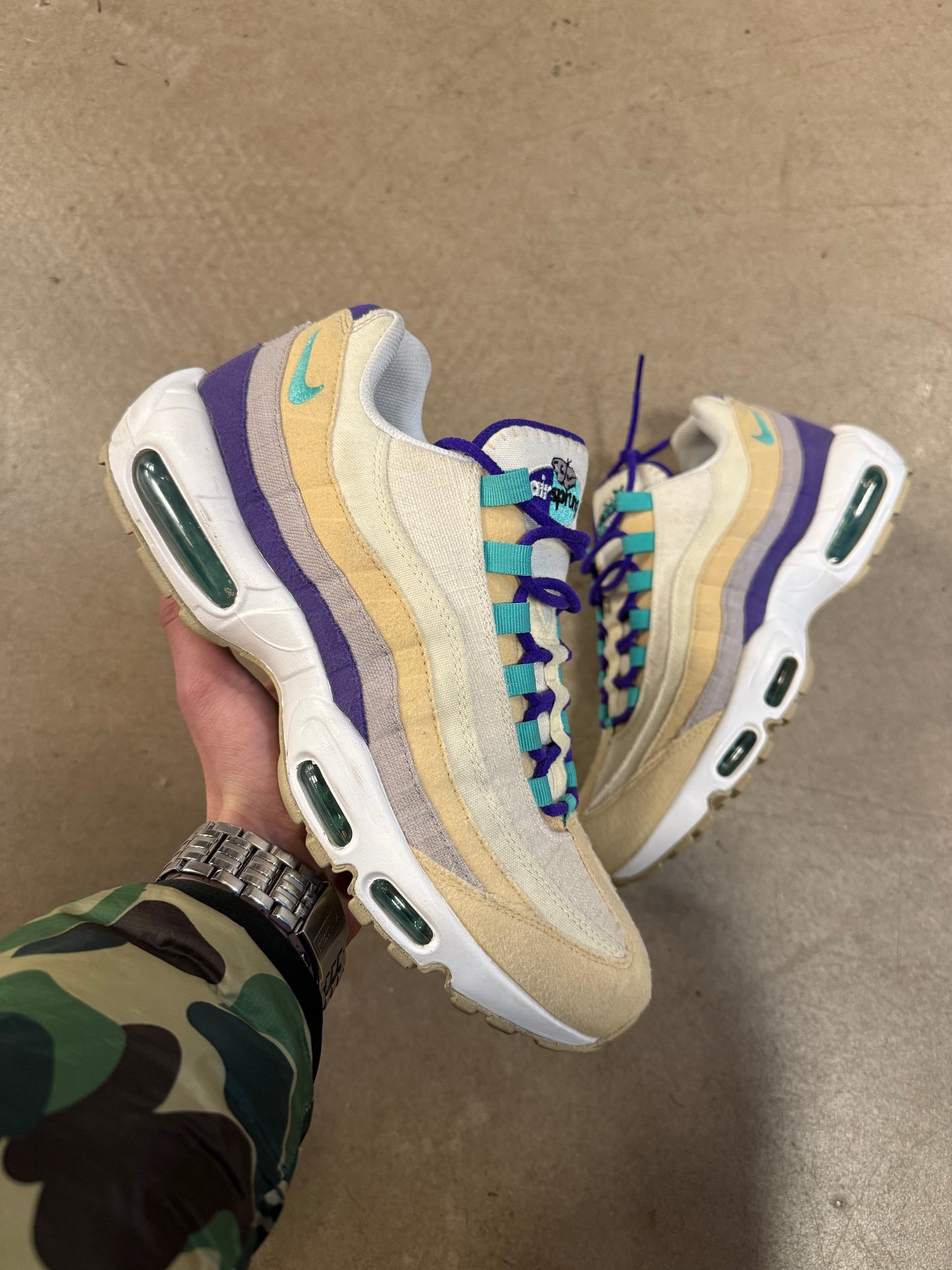 Nike Air Max 95 Sail Purple