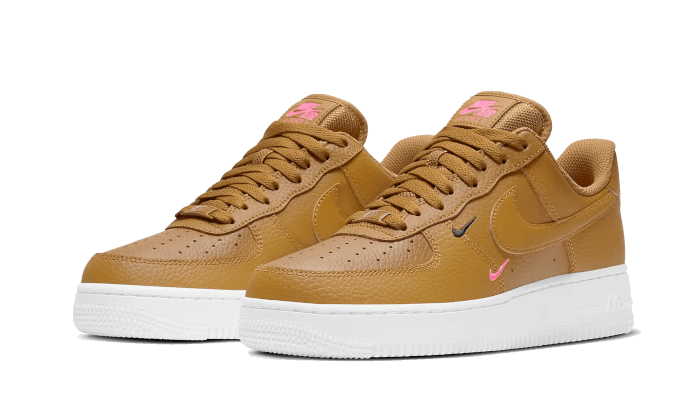 Nike Air Force 1 Low Mini Swoosh Wheat Pink - CT1989-700