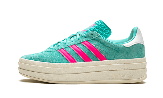 Adidas Gazelle Bold Flash Aqua Lucid Pink - ID7026