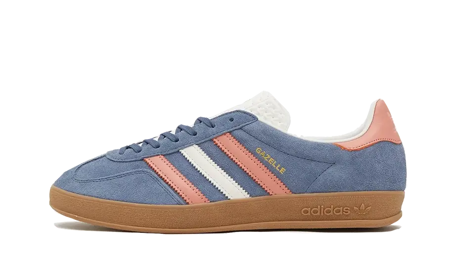 Adidas Gazelle Indoor Blue Blink Wonder Clay - IG1640