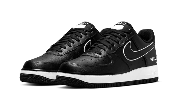 Nike Air Force 1 Low '07 LX Hello White Black - CZ0327-001