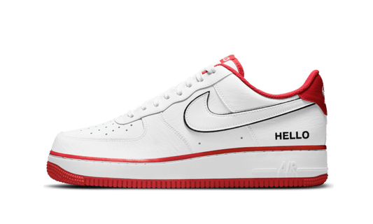 Nike Air Force 1 Low '07 LX Hello White University Red - CZ0327-100