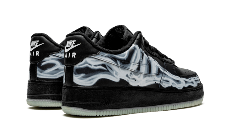 Nike Air Force 1 Low Black Skeleton Halloween (2019) - BQ7541-001