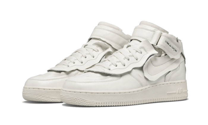 Nike Air Force 1 Mid Comme des Garçons White - DC3601-100