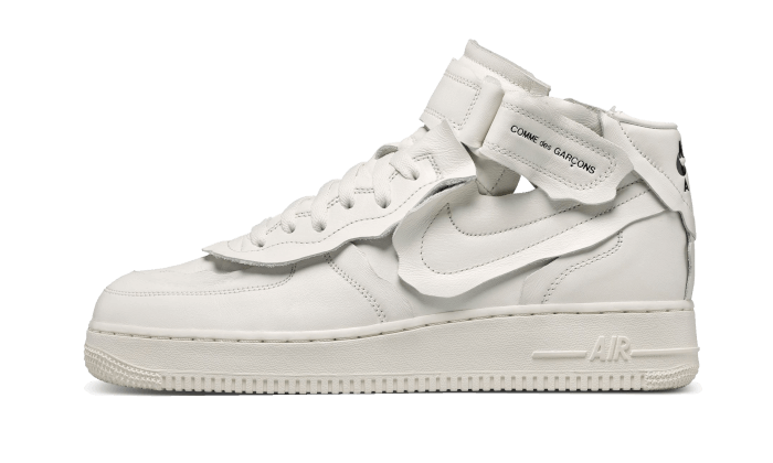 Nike Air Force 1 Mid Comme des Garçons White - DC3601-100