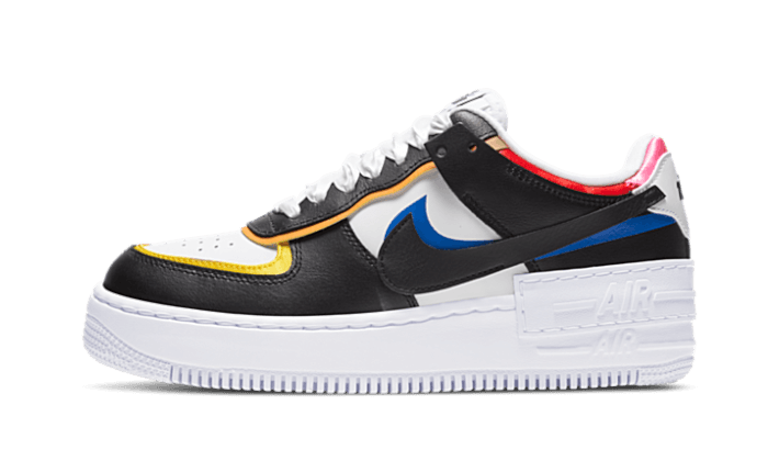 Nike Air Force 1 Shadow White Black Multi - DC4462-100