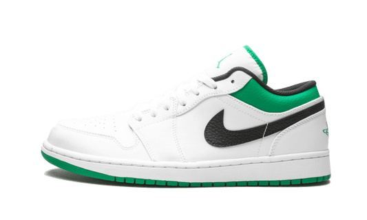 Air Jordan Air Jordan 1 Low White Lucky Green Black - 553558-129 / 553560-065