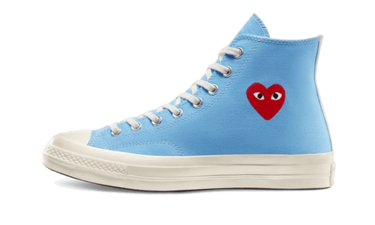 Converse Chuck Taylor All-Star 70s Hi Comme des Garçons PLAY Bright Blue - 168300C