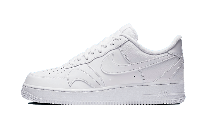 Nike Air Force 1 Low Misplaced Swooshes Triple White - CK7214-100