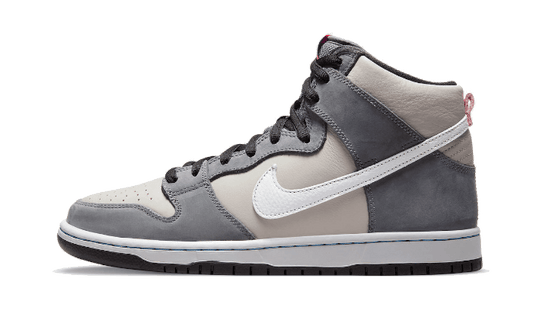 Nike SB Dunk High Medium Grey Pink - DJ9800-001