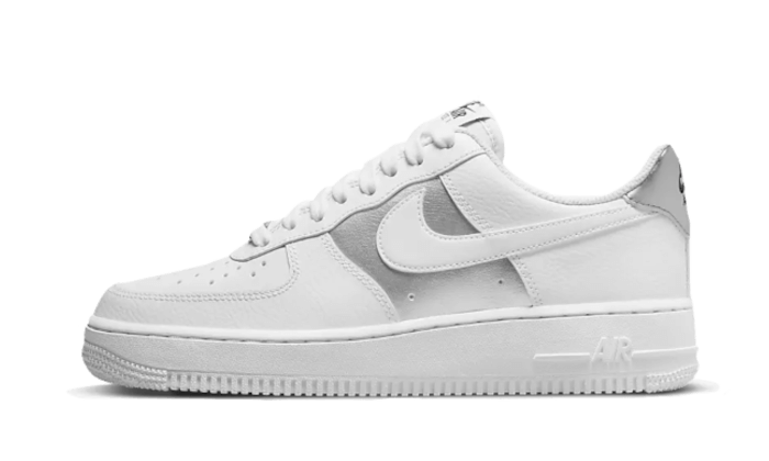 Nike Air Force 1 Low White Metallic Silver - DD8959-104