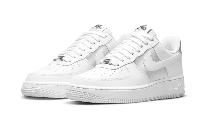 Nike Air Force 1 Low White Metallic Silver - DD8959-104