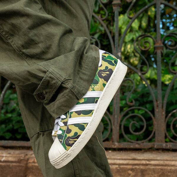 Adidas Superstar Bape ABC Camo Green - GZ8981