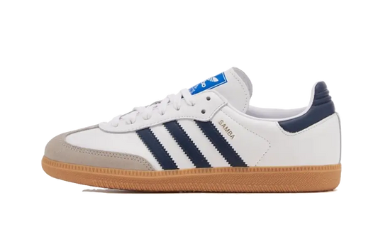 Adidas Samba OG Cloud White Night Indigo Gum  - IF3814