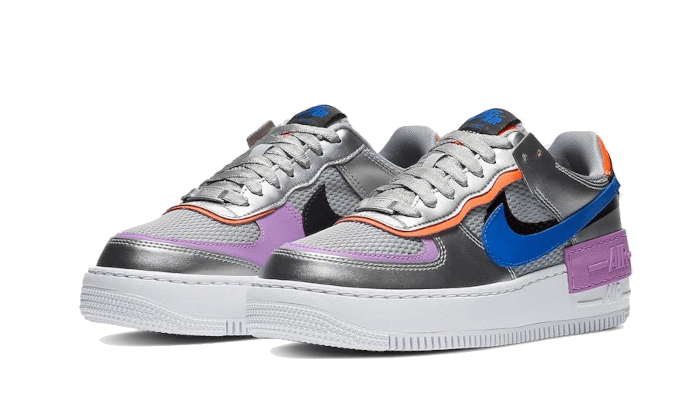 Nike Air Force 1 Shadow Silver Metallic - CW6030-001