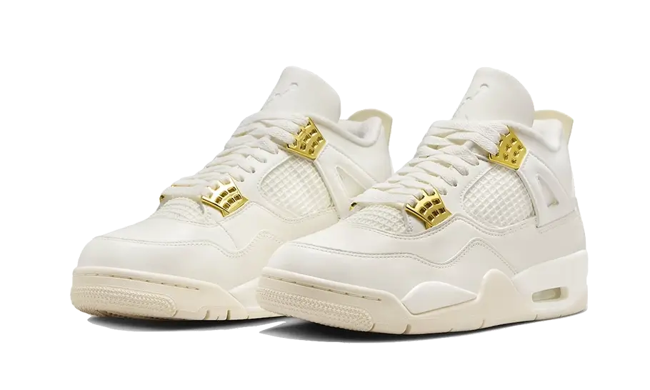 Air Jordan Air Jordan 4 Sail Metallic Gold - AQ9129-170