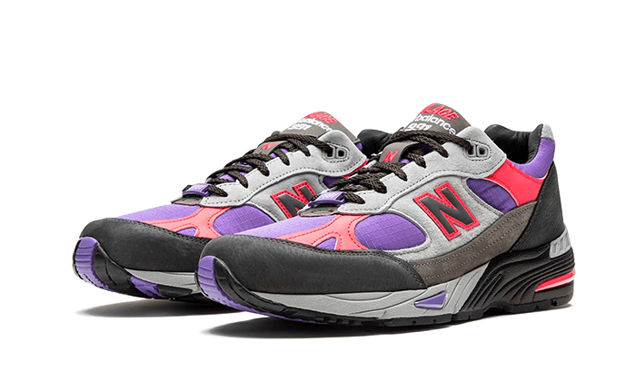 New Balance 991 Made In UK Palace Black Purple Pink - M991PLE