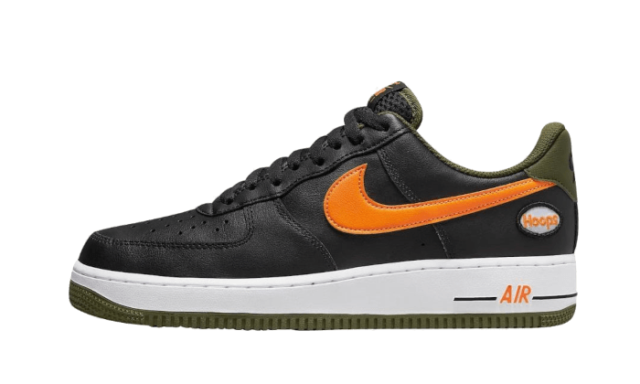 Nike Air Force 1 Low ‘07 Hoops Black University Gold - DH7440-001